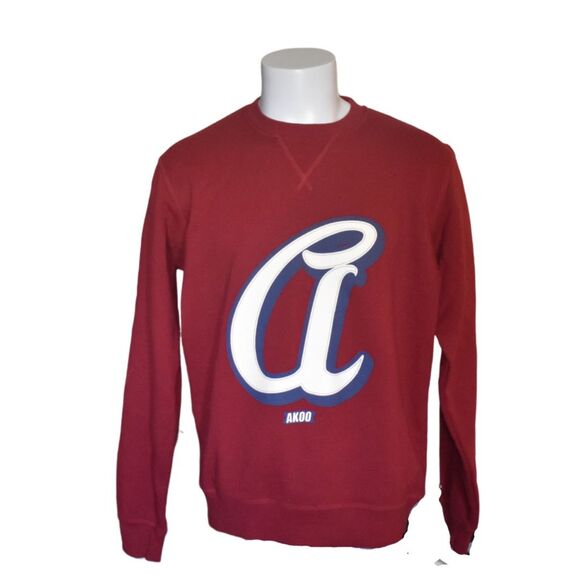 Akoo Other - Akoo Crewneck Sweatshirt Red Mens XL